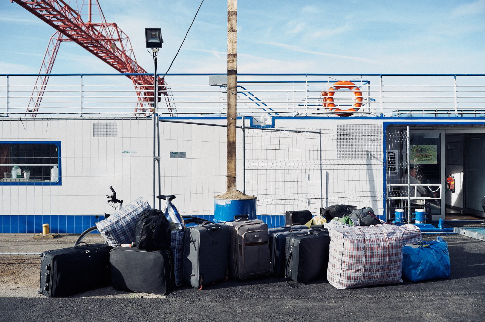 Fluechtlingsunterkunft, Arche Dortmund, Hafen